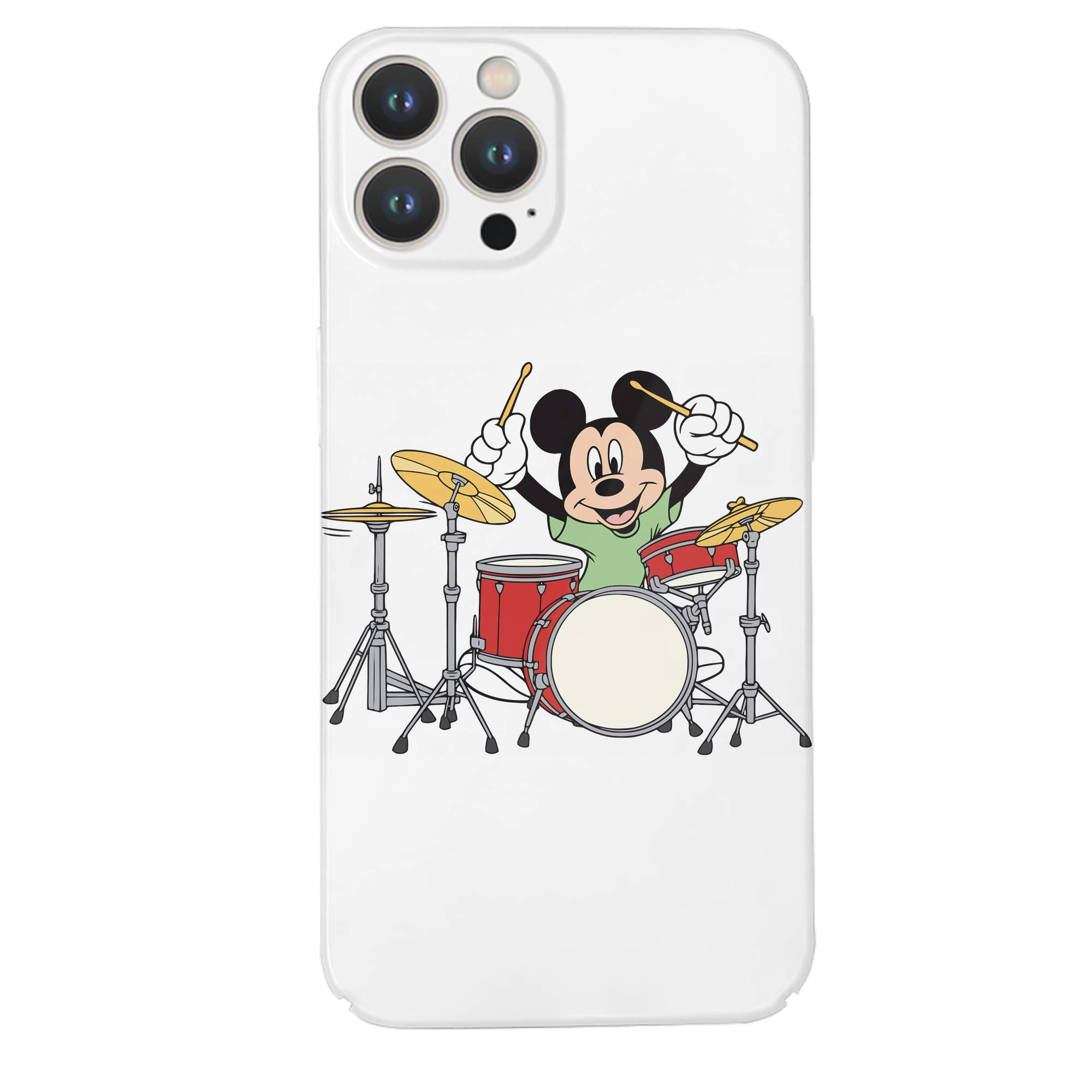 （画像用） ミッキーマウス Mickey Mouse 【iPhone 14シリーズ対応】ハードケース